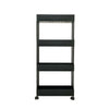 Narrow Slim Kitchen Storage Trolley Fruit Vegetable Gap Rack Basket Shelf Cart