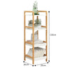 3/4/5 Tier Bookcase Shelving Unit Wood Bookshelf Free Standing Storage Display