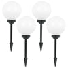 Large 20cm Jumbo Outdoor Garden White LED Ball Solar Light Lamp Giant Globe Post