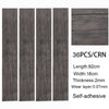 36pcs Self-adhesive Wood Pattern PVC Tile Flooring Planks Floor Tile Living Room