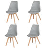 Modern Dining Table and 4/6 Chairs Set Stylish Comfortable Durable kitchen home