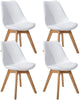 Modern Dining Table and 4/6 Chairs Set Stylish Comfortable Durable kitchen home