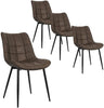 WOLTU 2/4/6 Dining Chairs Living Room Chairs Faux Leather W/ Padded Seat Chair
