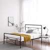 Single Double Bed Solid 3FT 4FT6 Metal Beds Frame Modern Bedroom Furniture