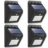25 LED Solar Powered PIR Motion Sensor Outdoor Garden Light Security Flood Lamp