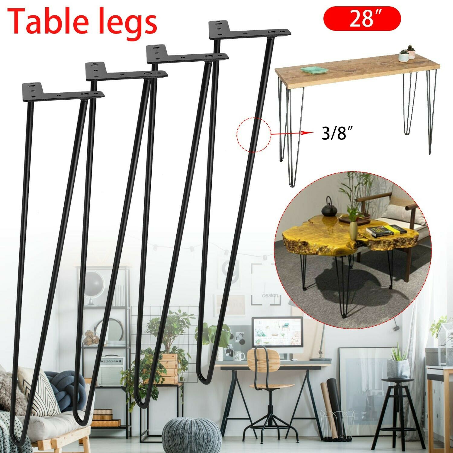 Home Office Computer Desk Study PC Writing Table Workstation Shelf Furniture UK