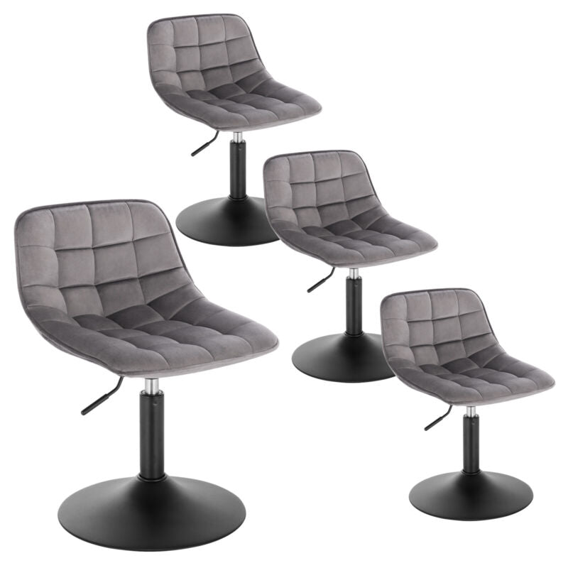 1/2/4x Adjustable Bar Stool Breakfast Pub Kitchen Barstool Swivel Gas Lift Chair