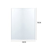 Bevelled Frameless Glass Bathroom Mirror Vanity Shower Mirror Wall Adhesive on