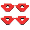 4X 50lb Set Magnetic Welding Holders Welder Magnet Arrows 3 Angles Hold Solder