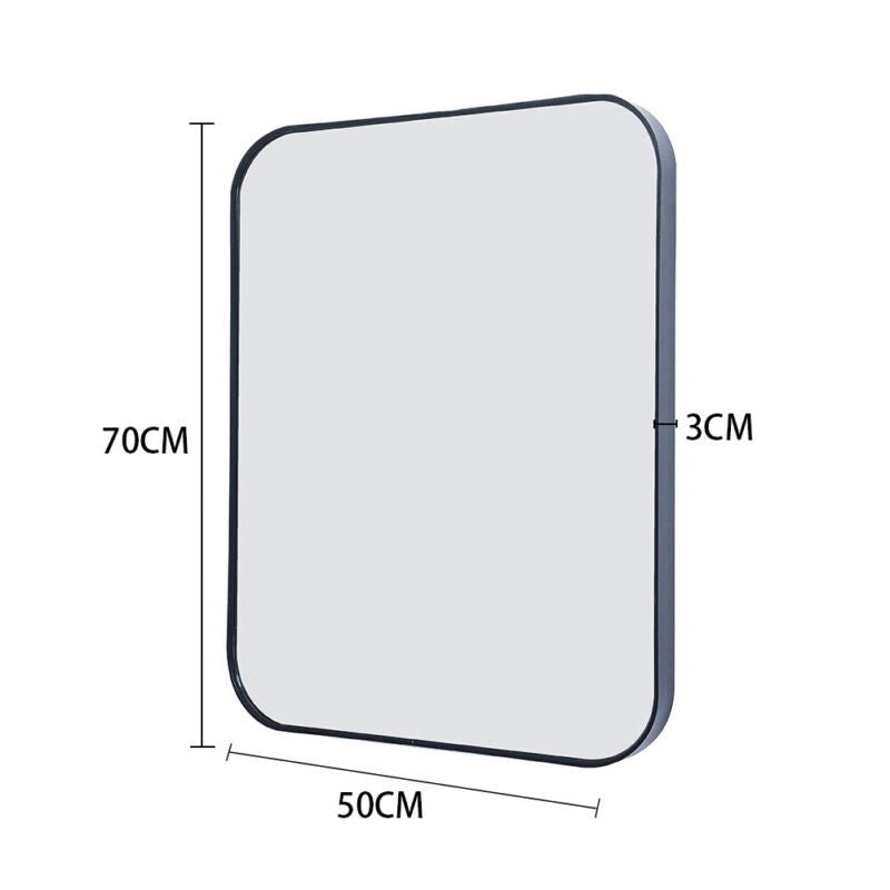 Wall Mounted IP44 LED Bathroom Mirror Modern lluminated Demister Touch Sensor