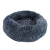 Large Dog Bed Pet Cat Calming Comfy Shag Fluffy Warm Bed Nest Mattress Donut Pad
