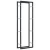 Metal Firewood Log Storage Rack Stand Holder Indoor/Outdoor Store Steel 14 Sizes