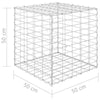 Garden Cube Gabion Raised Bed Galvanised Steel Stone Basket Raised Bed Wire Cage