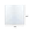 Self Adhesive Frameless Wall Mirror Bathroom Bedroom Hallway Dressing Mirrors UK