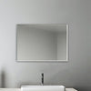 Frameless Unframed Bathroom Bedroom Plain Mirror Wall Hung Horizontal Vertical