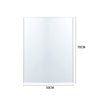 Self Adhesive Frameless Wall Mirror Bathroom Bedroom Hallway Dressing Mirrors UK