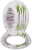 Toilet Seat Soft Close Adjustable Hinge Toilet Lid Cover Family Bathroom