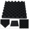 12pcs Acoustic Studio Foam Tile Home KTV Noise Sound Proofing Wall Panel 30x30cm