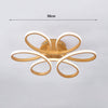 Aluminum LED Ceiling Lamp Ring Light Chandelier Lights Fixture Living Bedroom