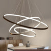 LED Pendant Light Ring Adjustable Lamp Ceiling Lights Decor Lighting Variable