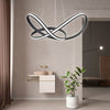 LED Pendant Light Ring Adjustable Lamp Ceiling Lights Decor Lighting Variable