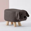 Animal Ottomans Footstools Padded Cushion Pouffe Stool Rest Children Toy Gift
