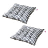 2/4x Square Thick Cushions Chair Seat Pad TIE ON Dining Bed Room Garden Kitchen