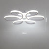 LED Petal Ring Lamp LED Ceiling Lights Chandelier Light 58/74CM Fixture Light UK