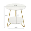 Small Bedside Table Cabinet Sofa Side End Coffee Table Nightstand With Storage