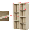 Bookcase Storage Shelves Unit Organiser Display Standing Shelving Cupboard Home