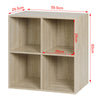 Bookcase Storage Shelves Unit Organiser Display Standing Shelving Cupboard Home