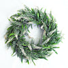 Artificial Silk Flowers Garland Hanging Lavender Boxwood Door Wreath Wedding NEW