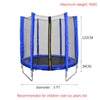 Kids Trampoline With Safety Enclosure Net Children Indoor Outdoor Garden Fun Toy