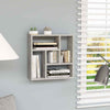 Stylish Display Shelf Space Saving Floating Wall Shelves Bookshelf Storage Unit