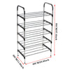 3/4/5/6Tier Shoe Rack Pairs Shoes Trainers Storage Unit Poratble Organiser Shelf