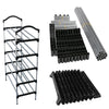 SHOE RACK Stand Storage Organiser Lightweight Compact SPACE SAVE Shelf Black
