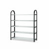4/5 Tier Shelf Cabinet Stand Storage Shoe Rack Layer Holder Corner ACB#