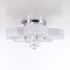 LED Crystal Ceiling Light Chandelier Lamp Modern Living Room Lights Home Decor