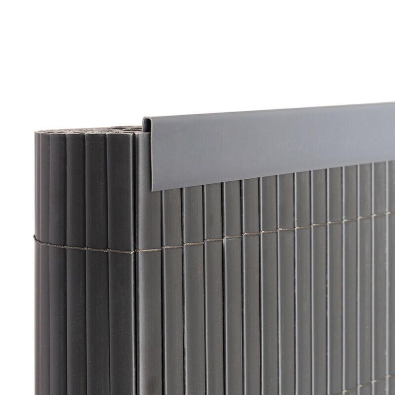PVC Bamboo Privacy Fence Screening Protect for Garden Backyard Balcony Terrace