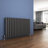 Anthracite Designer Radiator Vertical Horizontal Flat Panel Oval Column Rads