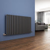 Anthracite Designer Radiator Vertical Horizontal Flat Panel Oval Column Rads