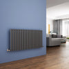 Anthracite Designer Radiator Vertical Horizontal Flat Panel Oval Column Rads