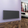 Anthracite Designer Radiator Vertical Horizontal Flat Panel Oval Column Rads