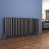 Anthracite Designer Radiator Vertical Horizontal Flat Panel Oval Column Rads