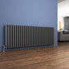 Anthracite Designer Radiator Vertical Horizontal Flat Panel Oval Column Rads