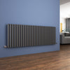 Anthracite Designer Radiator Vertical Horizontal Flat Panel Oval Column Rads
