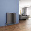 Anthracite Designer Radiator Vertical Horizontal Flat Panel Oval Column Rads