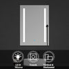 LED Bathroom Mirror Lights Illuminated with Demister Pad Single Touch Modern