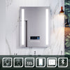 Illuminated LED Bathroom Mirror With Light Demister / Shaver Socket Wall Mounted