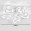 Aluminum LED Ceiling Lamp Ring Light Chandelier Lights Fixture Living Bedroom